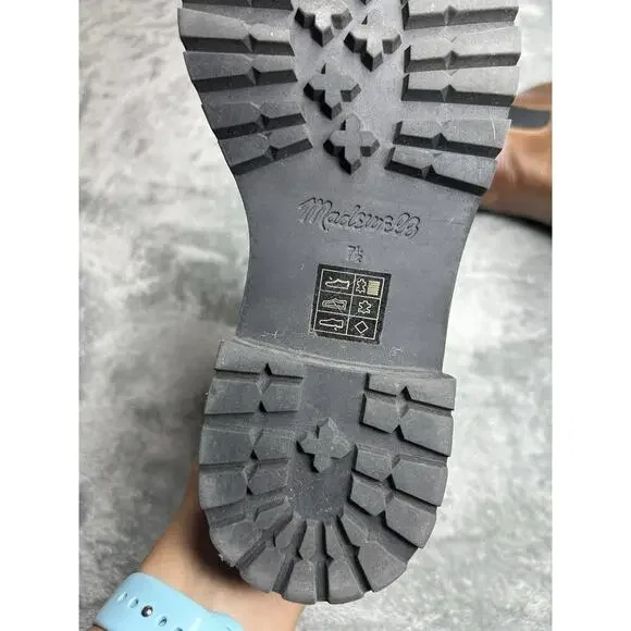 Madewell The Bradley Chelsea Lugsole Boot in Stable Size 7.5 - Picture 4 of 9